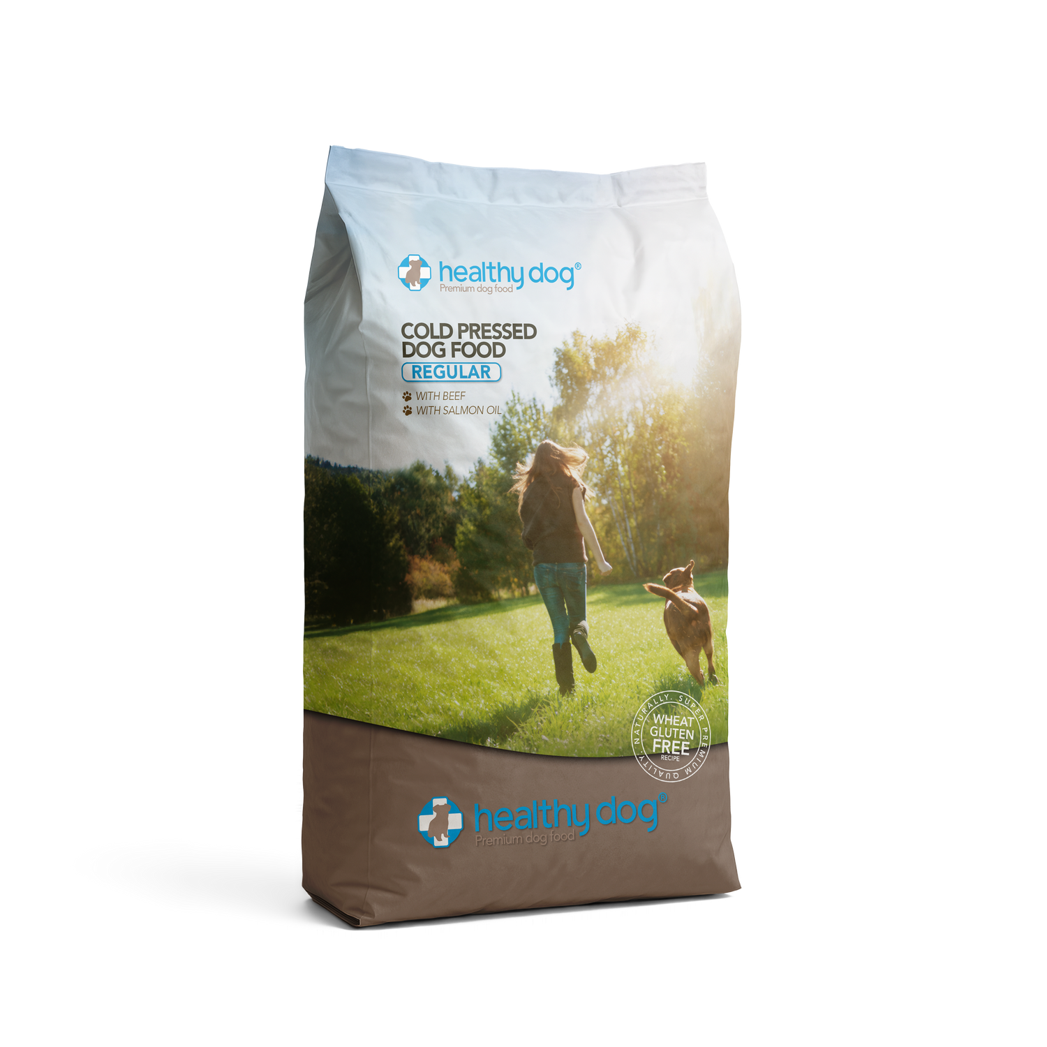 Healthy Dog Regular - Hypoallergeen, tarwe glutenvrij hondenvoer, makkelijk verteerbaar en goed opneembaar - Rund 